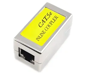 XtendLan Spojka RJ45 / CAT5E / přímá / stíněná