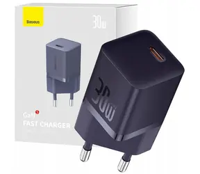 Baseus GaN5 30W fialová / Rychlonabíječka / GaN / 1x USB-C