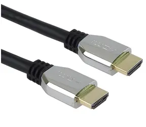 OEM HDMI 2.1 / Kabel / High Speed + Ethernet / 8K 60Hz / Zlacené konektory / 1 m