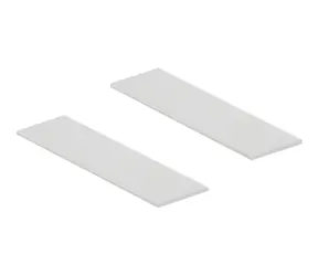 Delock 18287 / Teplovodivé podložky pro M.2 / 2 ks / 70 x 20 mm / 1,75 a 0,75 mm / šedá