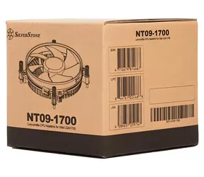 SilverStone SST-NT09-1700 / Chladič procesoru / Socket 1700 / 92mm ventilátor / výška 45 mm