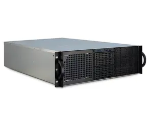 Inter-Tech 3U-30255 černá / Serverová skříň / 3U / ATX / 4x 120mm ventilátor / 2x USB-A 3.2
