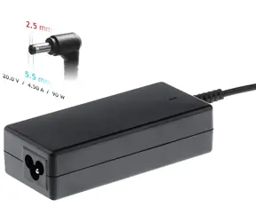 Akyga / Nabíječka na notebook / 20V / 4.5A / 90W / 5.5x2.5 mm / pro Lenovo