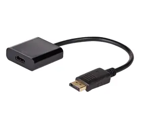 Akyga černá / Adaptér DisplayPort - HDMI