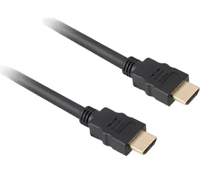 Sharkoon černá / Kabel HDMI / 7,5 m / 4K / High Speed s Ethernetem / pozlacené konektory