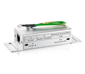 ZyXEL SURGEPRO-GE / Ochrana proti přepětí PoE / 2x RJ-45 / PoE++ 60 W / 1 Gbps