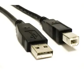 Sharkoon USB-A - USB-B 2.0 černá / Kabel / 1 m