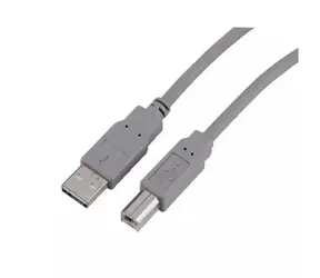 Sharkoon šedá / Kabel USB-A 2.0 - USB-B 2.0 / 0,5 m
