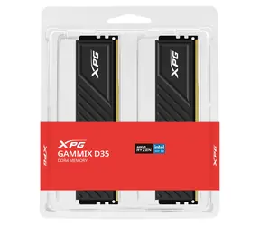 ADATA XPG Gammix D35 černá / Paměť RAM / 16GB (2x8GB) / DDR4 / 3600MHz / CL18
