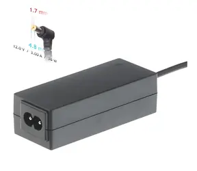 Akyga 36W pro Asus / Nabíječka na notebook / 12V / 3A / 4,8x1,7 mm