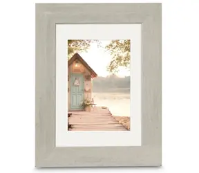 Hama Cottage taupe / Rámeček / Plast / 13×18 cm / Shabby chic / s paspartou