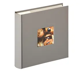 Walther Fun 10x15 cm (200 fotek) šedá / Fotoalbum / vkládací / paměťový proužek