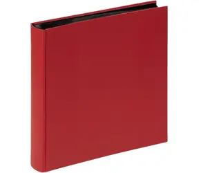 Walther Fun 30x30 červená / Album / 100 černých stran / vázaná vazba