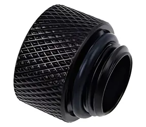Alphacool Eiszapfen 10mm G1/4 černá / Prodlužovací šroubení / Vodní chlazení / Mosaz / Rovné