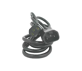 OEM Prodlužovací kabel 230V C13-C14 / 2m / černá