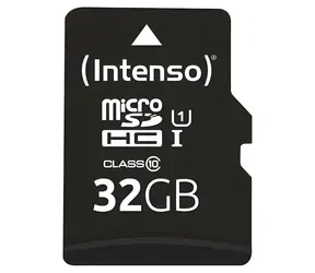 Intenso UHS-I Performance 32GB / Paměťová karta / microSDXC / Class 10 / UHS-I U1 / čtení: 90MBs