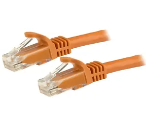 StarTech CAT6 1,5 m oranžová / Patch kabel / U/UTP / Snagless / 24 AWG
