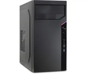 Inter-Tech IT-6505 Retro Micro Tower černá / PC skříň / mATX / 2x USB 3.0