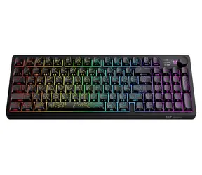 ONIKUMA MT902 černá / Herní klávesnice / bezdrátová / 2,4 GHz / RGB / membránová