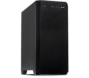Inter-Tech H-606 černá / Skříň / mATX / tichá / max. 320mm VGA / 2x USB 3.2 Gen1