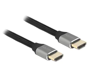 Delock 83997 šedá / Kabel HDMI / 48 Gbps / 8K 60Hz / 3 m / eARC