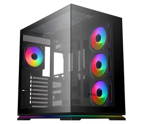 KRUX Atron černá / PC skříň / ATX / micro-ATX / mini-ITX / průhledná bočnice / bez zdroje
