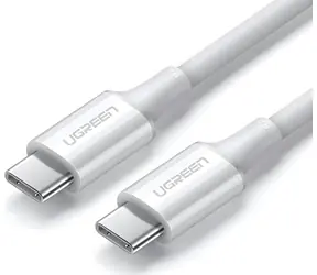 Ugreen Kabel USB-C - USB-C 2 m bílá / Kabel / Rychlé nabíjení