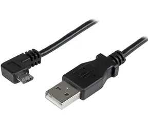 StarTech černá / Nabíjecí kabel USB-A na Micro-USB / 1 m / 480 Mbps