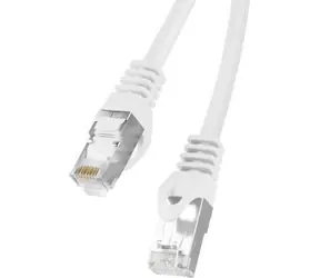 Lanberg FTP CAT6 2m bílá / Patch kabel / RJ45-RJ45