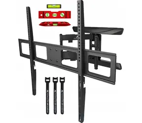 Maclean MC-423 černá / Nástěnný držák pro TV / 43-100" / VESA max. 800x600 / nosnost 80 kg