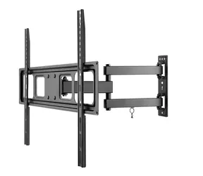 Goobay Basic FULLMOTION L černá / Držák televize na zeď / 37-70" / VESA 600x400 / nosnost 35 kg / naklápěcí