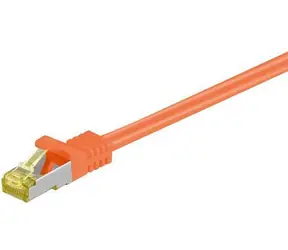 Goobay oranžová / Patch kabel / SFTP / Cat.7 / 2 m / LSZH