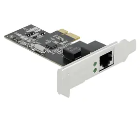 Delock 89564 / Síťová karta PCIe / 2,5 Gbit/s Ethernet / RJ45