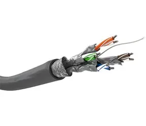 Goobay 95696 CAT6 305m šedá / Instalační kabel / S/FTP (PiMF) / PVC / CPR