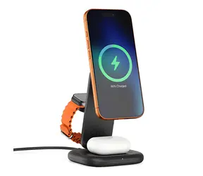 Satechi 3in1 Foldable Charging Stand / Skládací nabíjecí stojánek / Qi2 / 25W