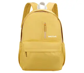 Bestlife COL-Rainbow žlutá / Batoh na notebook / do 15,6" / polyester
