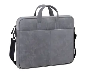Defender SOLID šedá / Taška na notebook / 15,6" / ekokůže