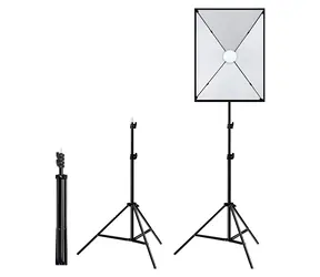 Puluz PU5070EU / Studiová sada / Softbox 50x70 cm / Stativ / LED žárovka 30W / 5700K