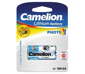 Camelion CR123A / Lithiová baterie / Fotobaterie / 3V / 1 ks