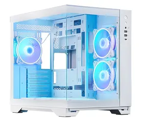 CHIEFTEC Visio GM-30W-TG-OP bílá / Skříň / Midi Tower / ATX / 6x120mm ARGB / Tvrzené sklo / bez zdroje
