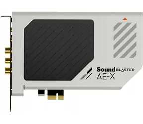 Creative Sound Blaster AE-X šedá/černá / Zvuková karta / PCIe / ESS SABRE DAC / sluchátkový zesilovač