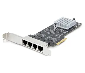 StarTech PR42GI / Síťová karta / PCI Express / 4x RJ45 / 2,5 Gbit/s / Intel I225-V