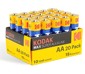 Kodak MAX SUPER / Alkalická baterie AA / 20 ks