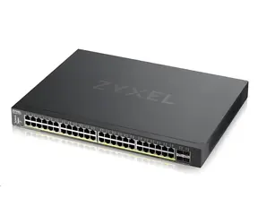 ZyXEL XGS1935-52HP / 52-Port Switch / 48x Gigabit PoE+ / 4x 10G SFP+ / L2