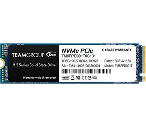 TeamGroup MP33 PRO 1TB / SSD / M.2 2280 / PCIe 3.0 x4 NVMe / R: 2400 MBps / TBW 600TB