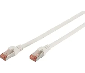 Digitus bílá / Patch kabel / Cat 6 S/FTP / 3 m / AWG 27/7