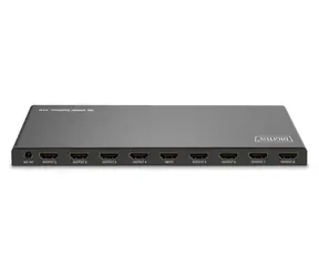Digitus DS-55338 černá / HDMI splitter / 1x8 / UHD 4K / 60 Hz / HDCP 2.2