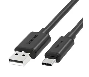 Unitek C14068BK černá / Kabel / USB-A (M) - USB-C (M) / 2 m