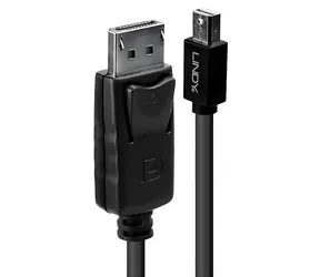 Lindy Mini DisplayPort - DisplayPort černá / Kabel / 2 m / max. 2560 × 1600 px