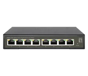 LevelOne GES-2108 černá / Switch / 8-port / 1000 Mbps / Smart Lite / bez ventilátoru